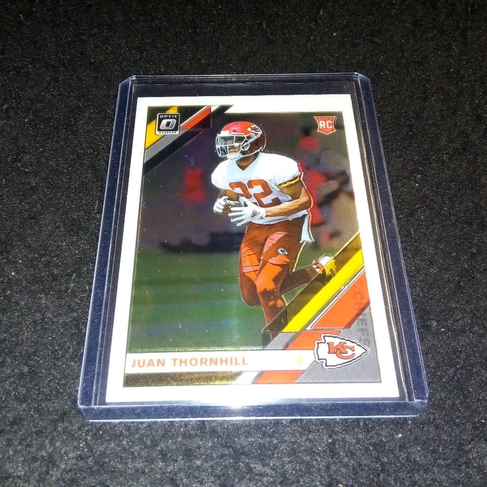 Juan Thornhill Optic Rookie Card Chiefs